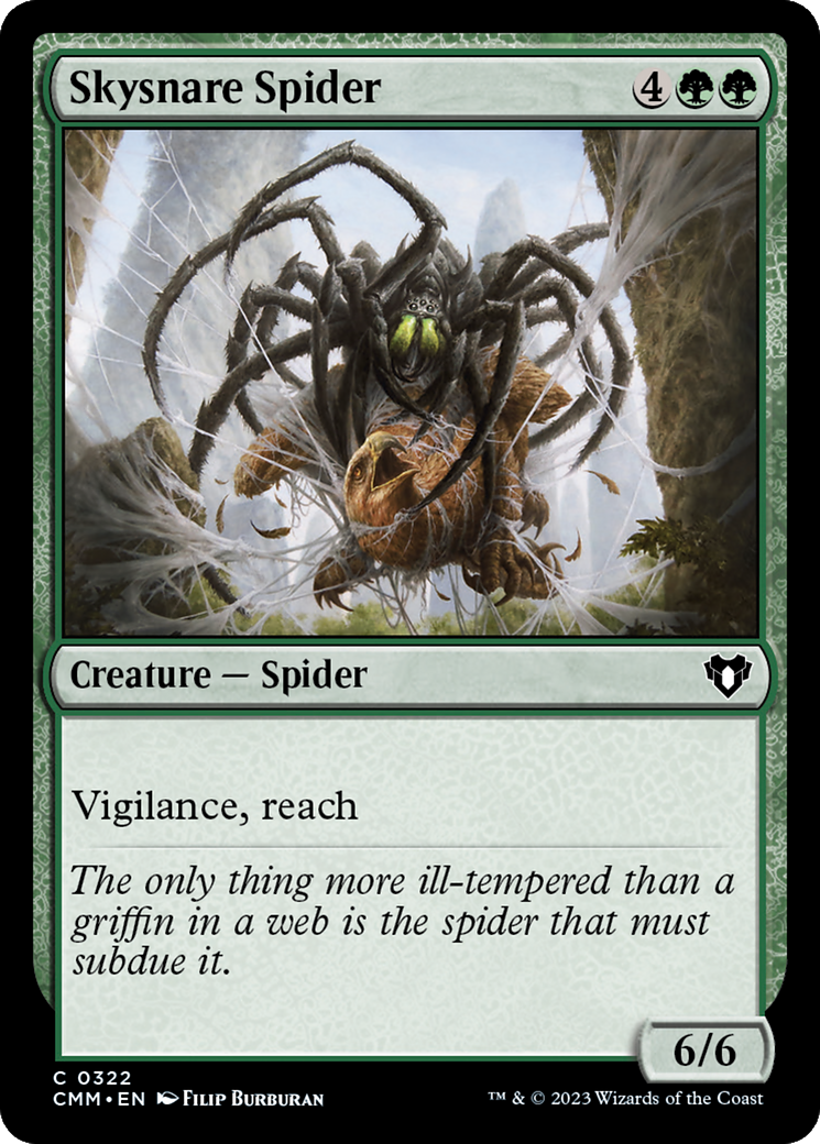 Skysnare Spider [Commander Masters] | Enigma On Main