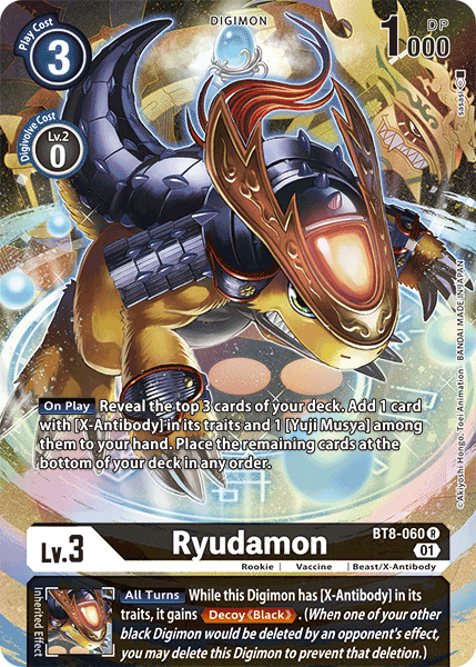 Ryudamon [BT8-060] (Alternate Art) [New Awakening] | Enigma On Main