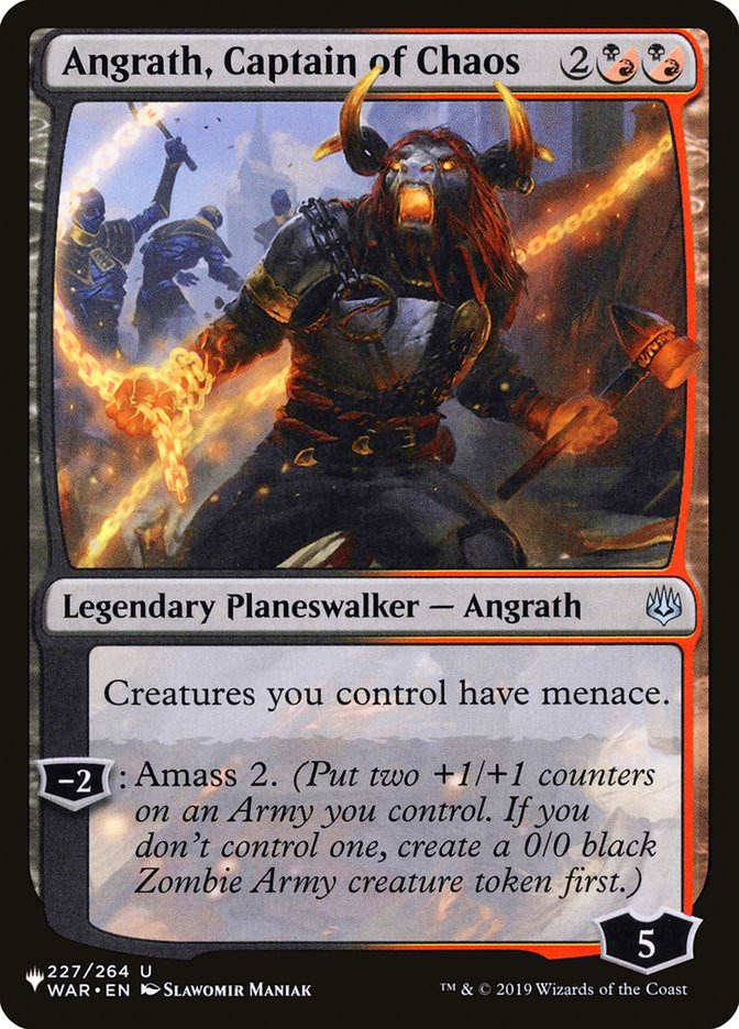 Angrath, Captain of Chaos [The List] | Enigma On Main