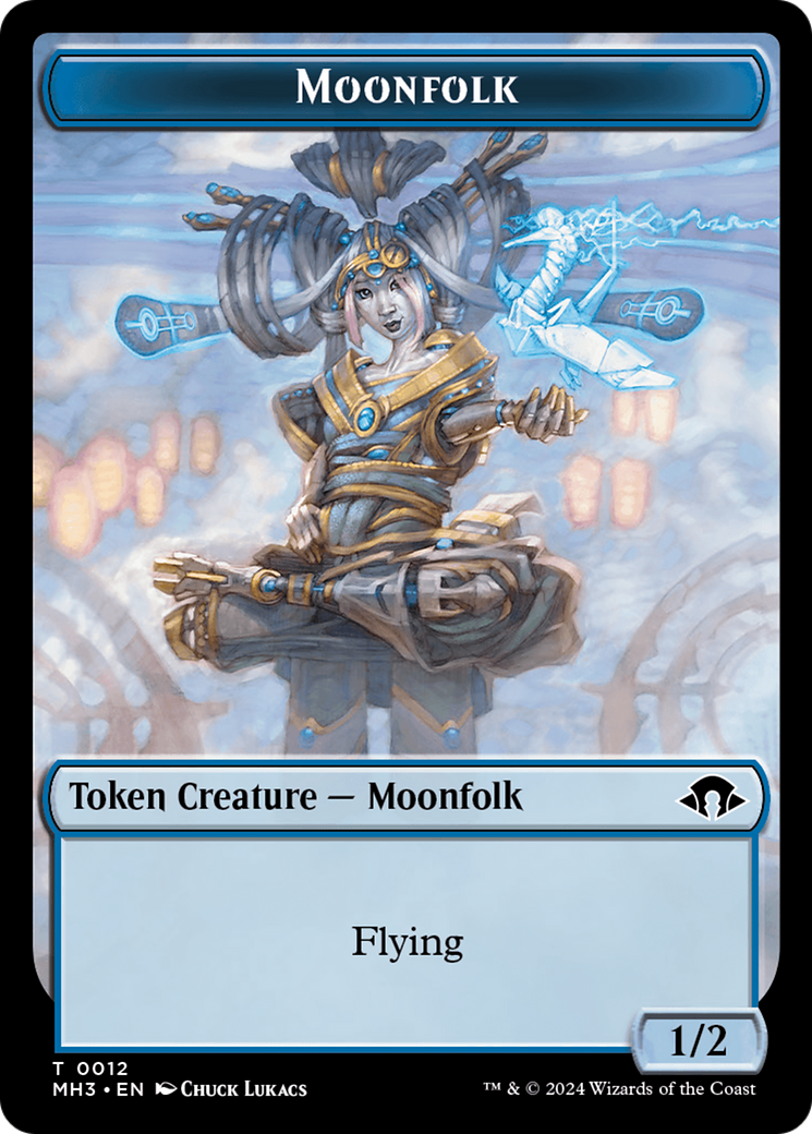 Moonfolk Token [Modern Horizons 3 Tokens] | Enigma On Main