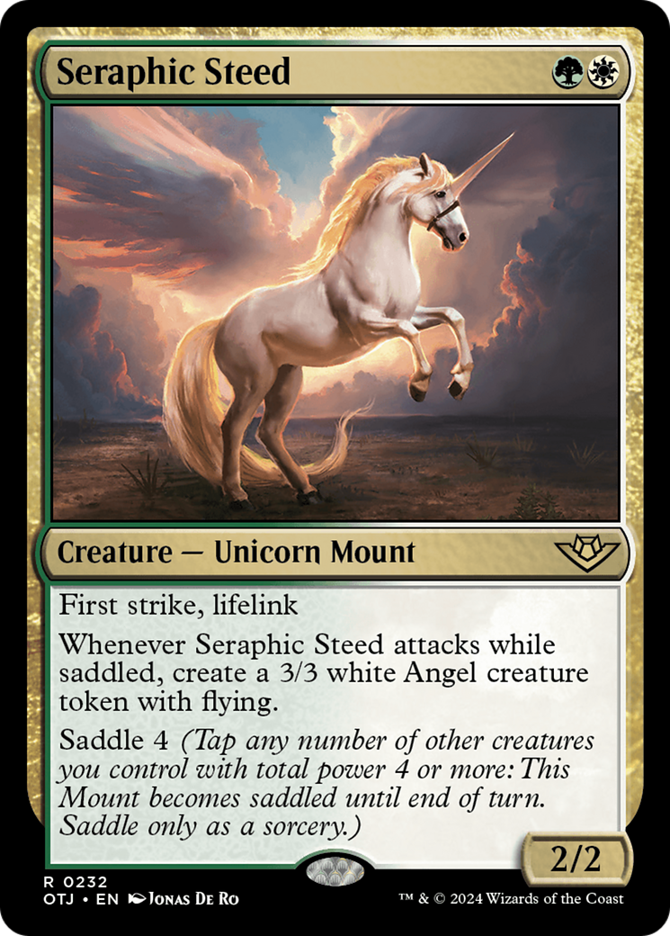 Seraphic Steed [Outlaws of Thunder Junction] | Enigma On Main