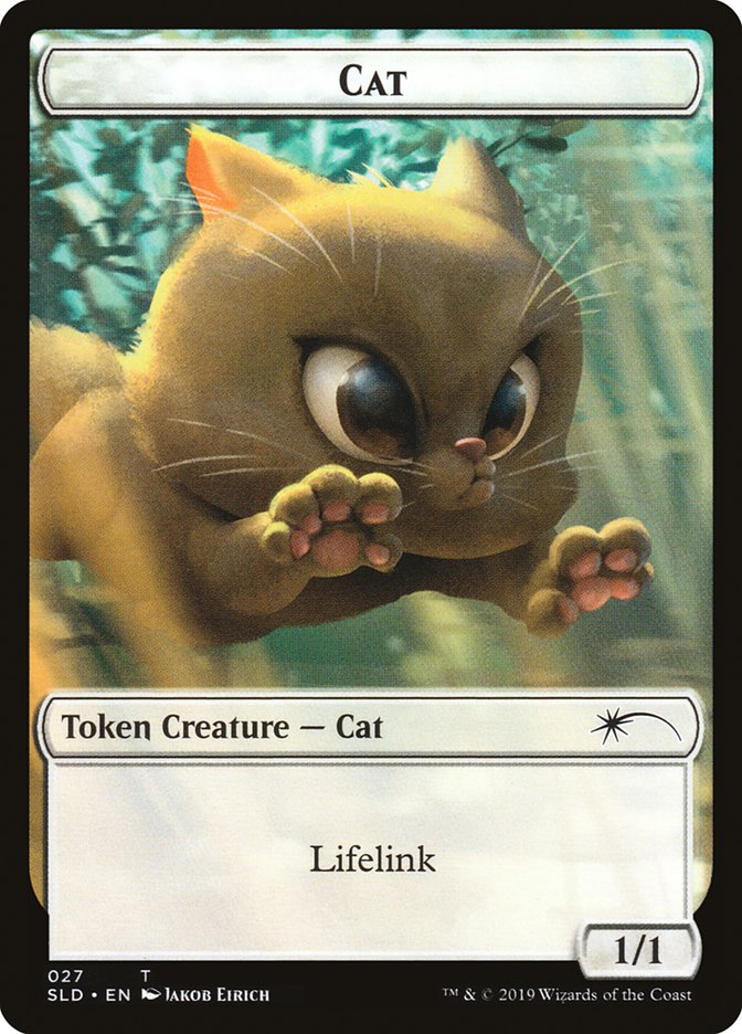 Cat (27) // Cat (28) Double-Sided Token [Secret Lair Drop Series] | Enigma On Main