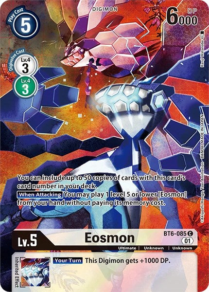 Eosmon [BT6-085] (Alternate Art) [Dimensional Phase] | Enigma On Main