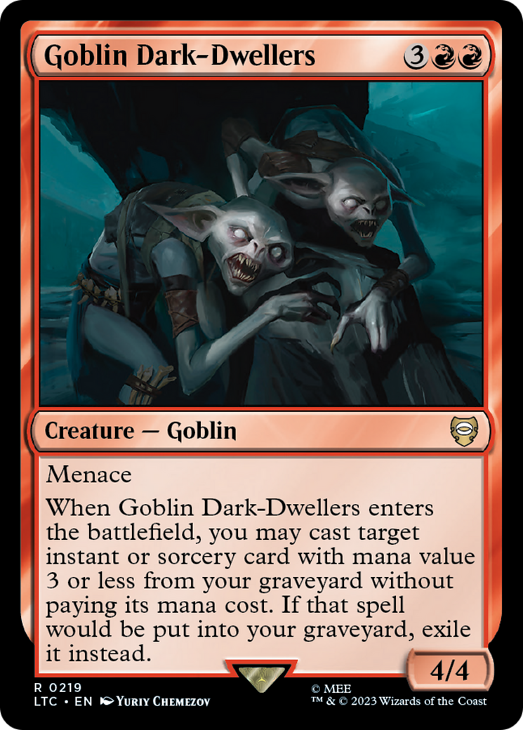 Goblin Dark-Dwellers [The Lord of the Rings: Tales of Middle-Earth Commander] | Enigma On Main