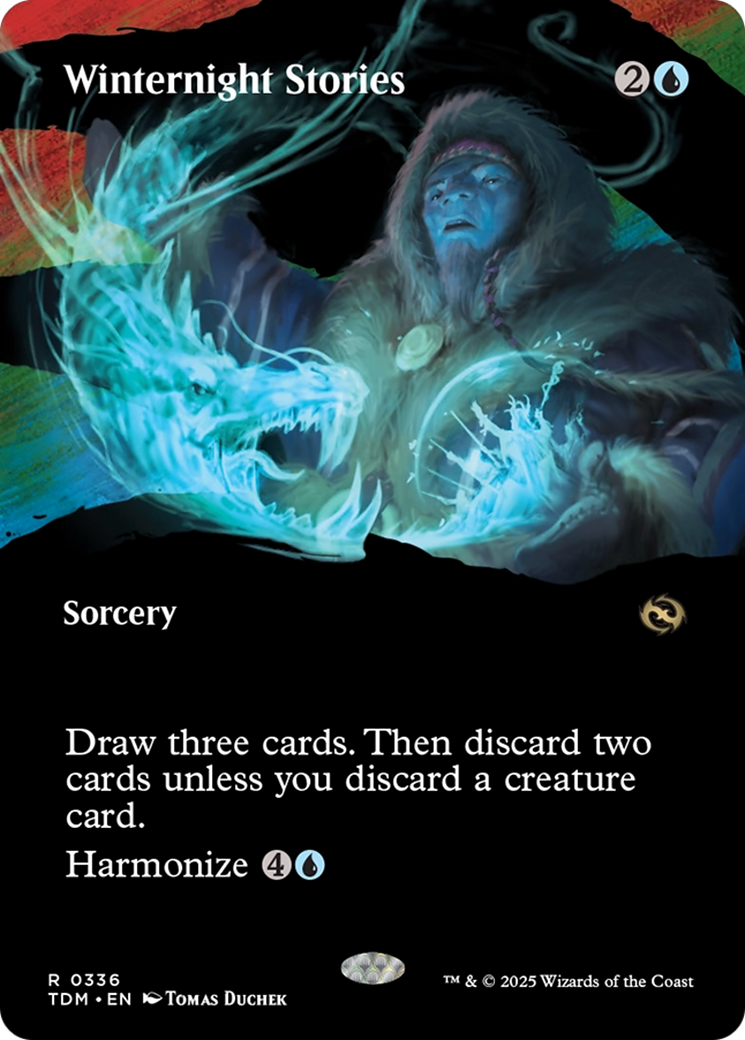 Winternight Stories (Borderless) [Tarkir: Dragonstorm] | Enigma On Main