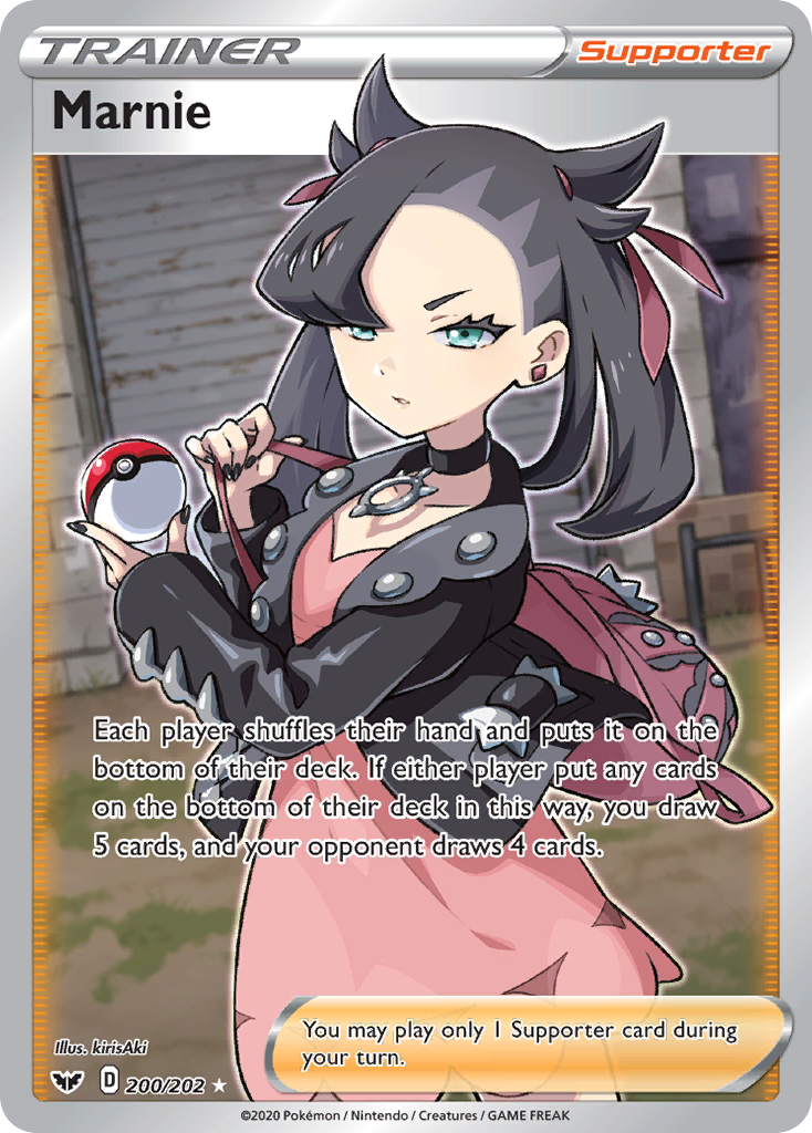 Marnie (200/202) [Sword & Shield: Base Set] | Enigma On Main