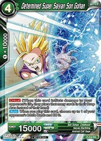 Determined Super Saiyan Son Gohan (Non-Foil Version) (P-016) [Promotion Cards] | Enigma On Main