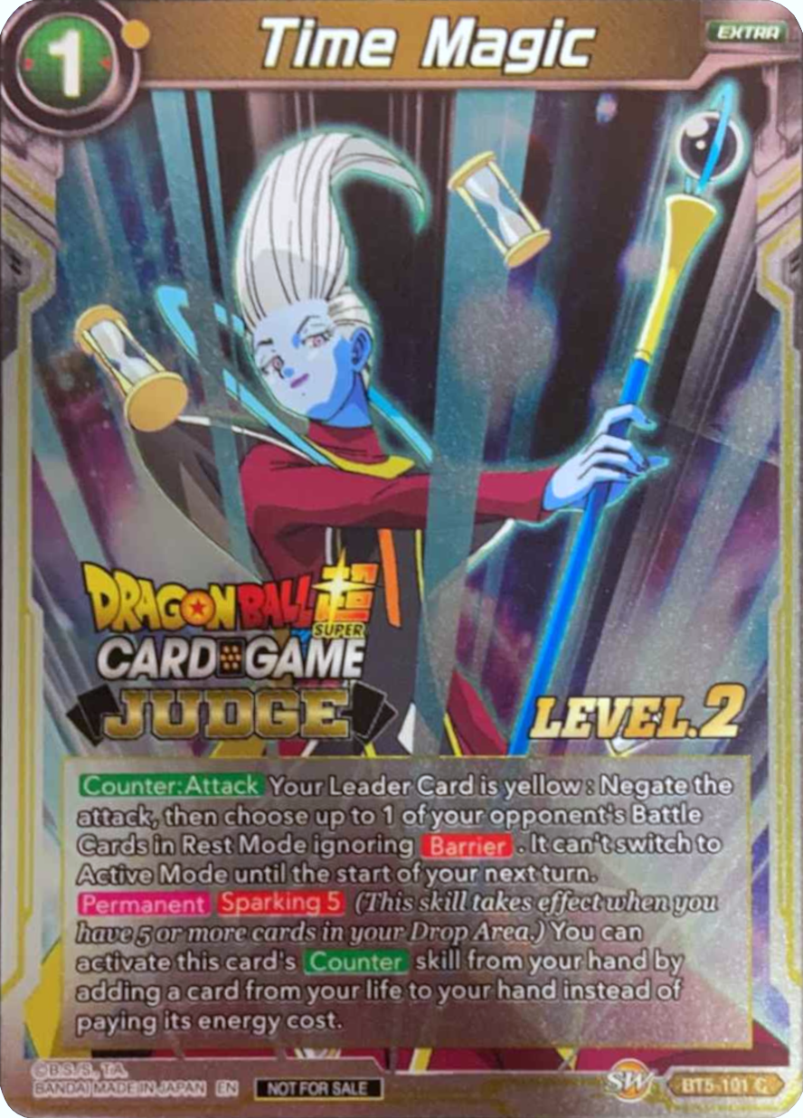 Time Magic (Level 2) (BT5-101) [Judge Promotion Cards] | Enigma On Main