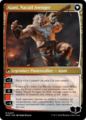 Ajani, Nacatl Pariah // Ajani, Nacatl Avenger [Modern Horizons 3] | Enigma On Main