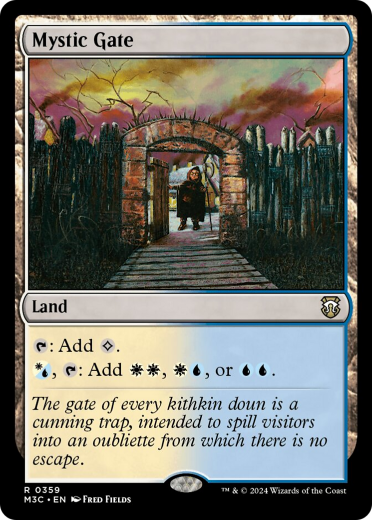 Mystic Gate (Ripple Foil) [Modern Horizons 3 Commander] | Enigma On Main