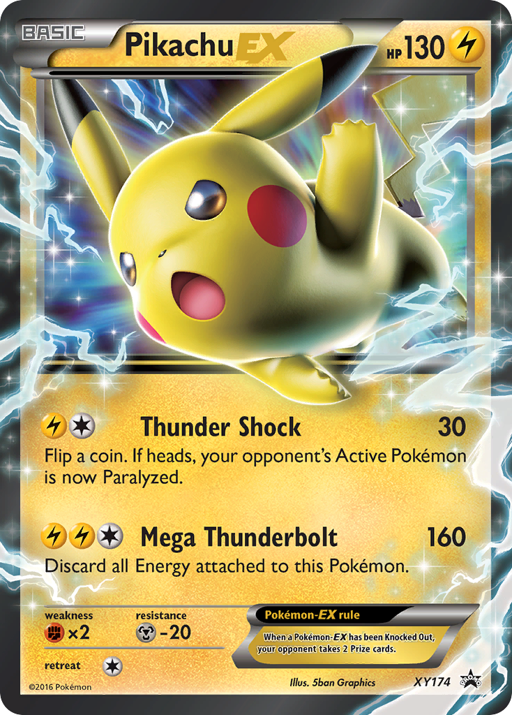 Pikachu EX (XY174) [XY: Black Star Promos] | Enigma On Main