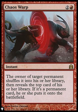 Chaos Warp (CMD) [The List] | Enigma On Main