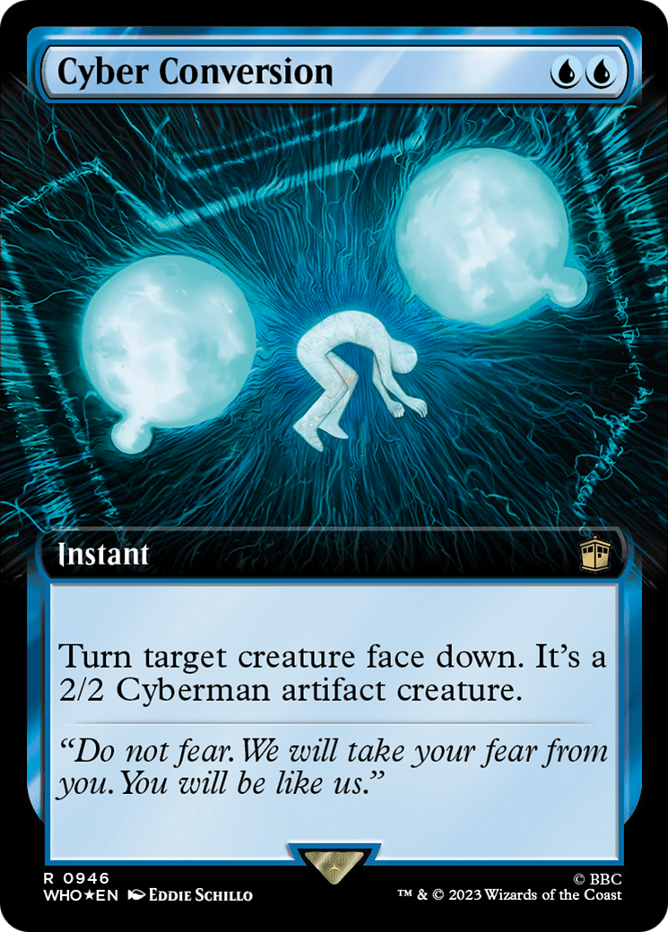 Cyber Conversion (Extended Art) (Surge Foil) [Doctor Who] | Enigma On Main