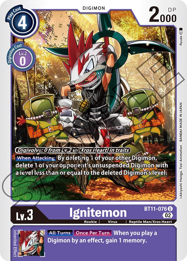 Ignitemon [BT11-076] [Dimensional Phase] | Enigma On Main