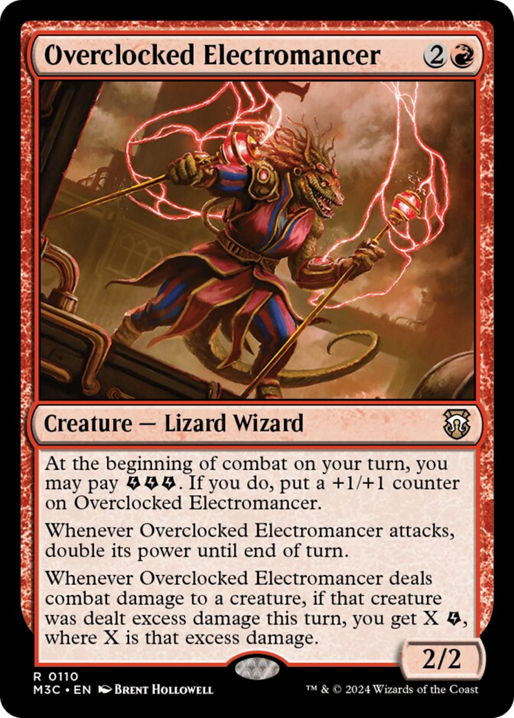 Overclocked Electromancer [Modern Horizons 3 Commander] | Enigma On Main