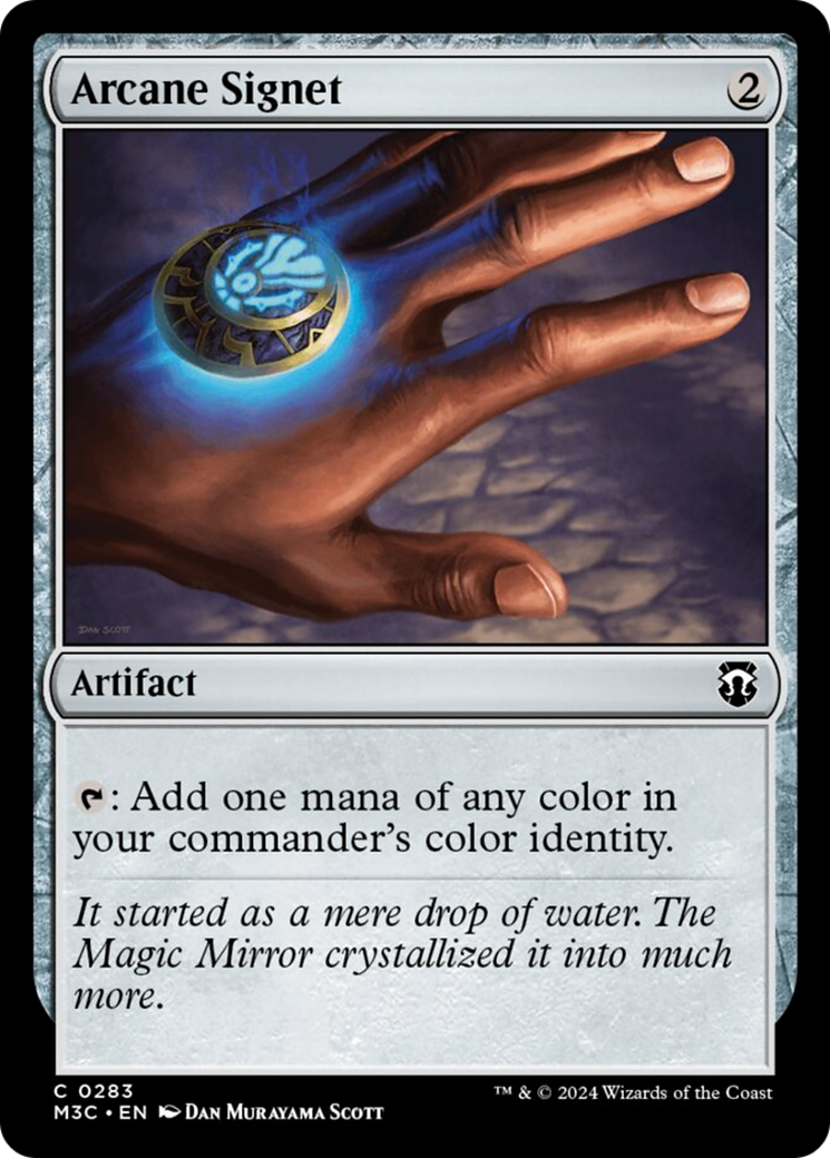 Arcane Signet (Ripple Foil) [Modern Horizons 3 Commander] | Enigma On Main