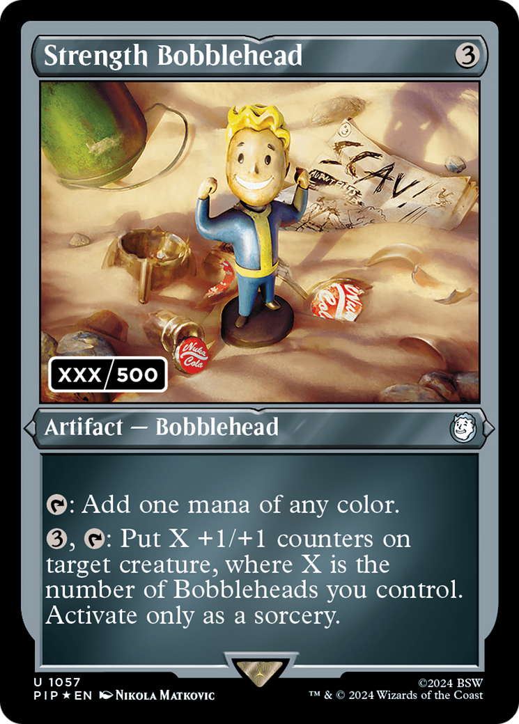 Strength Bobblehead (Serial Numbered) [Fallout] | Enigma On Main