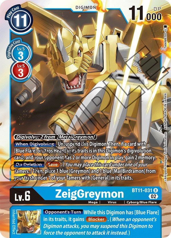 ZeigGreymon [BT11-031] [Dimensional Phase] | Enigma On Main