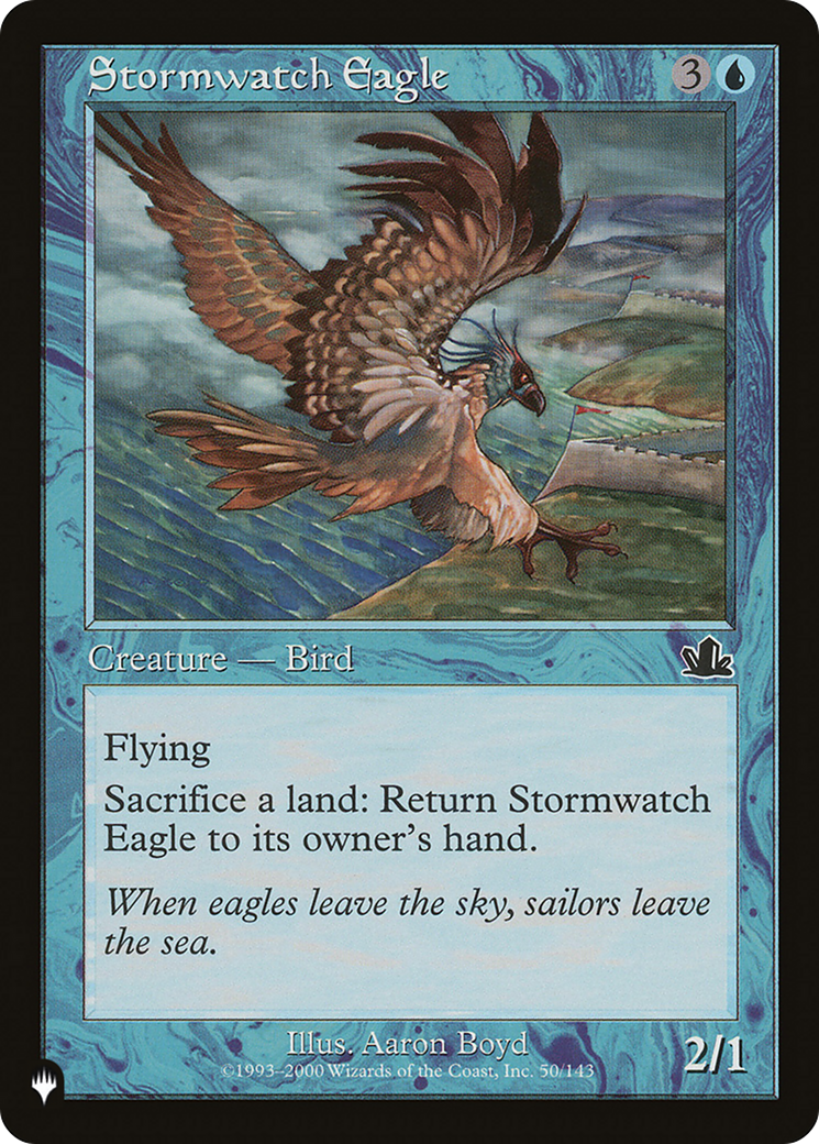 Stormwatch Eagle [The List] | Enigma On Main