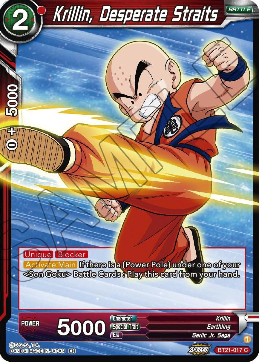 Krillin, Desperate Straits (BT21-017) [Wild Resurgence] | Enigma On Main