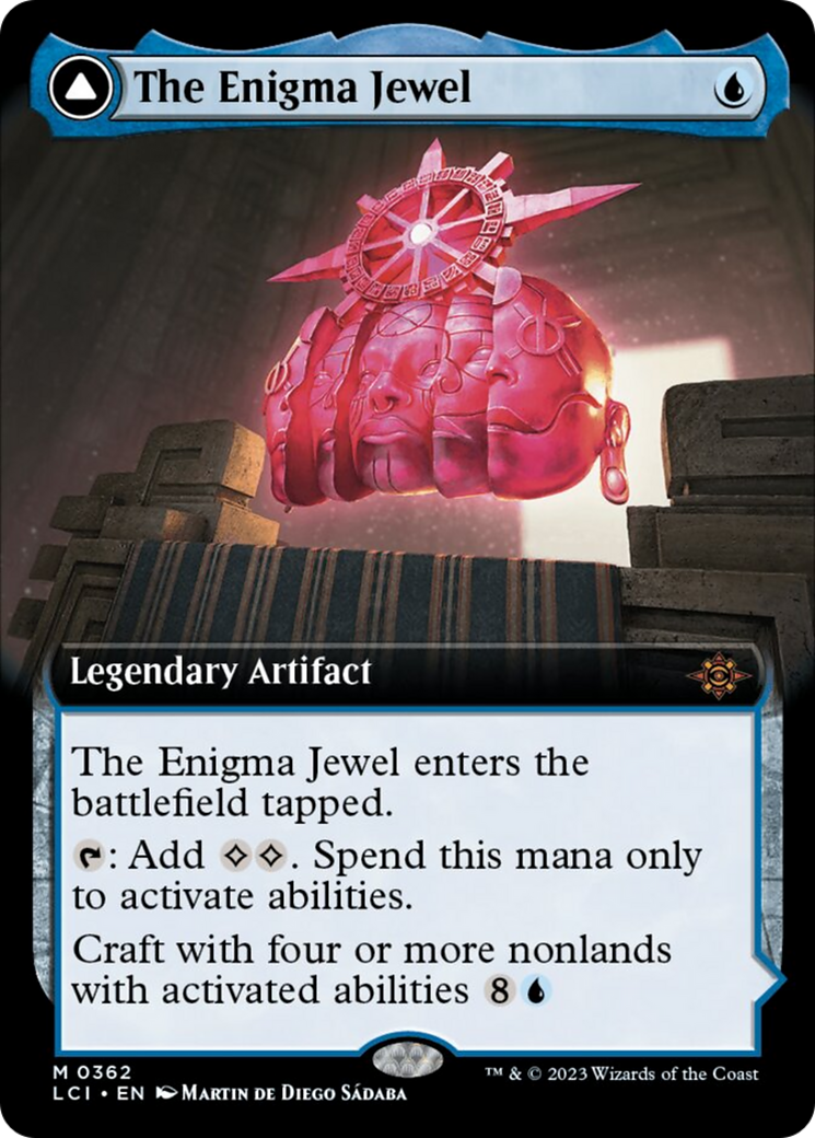 The Enigma Jewel // Locus of Enlightenment (Extended Art) [The Lost Caverns of Ixalan] | Enigma On Main