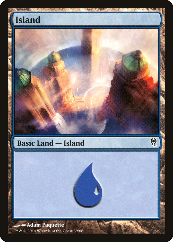 Island (39) [Duel Decks: Jace vs. Vraska] | Enigma On Main