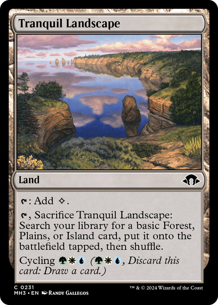 Tranquil Landscape [Modern Horizons 3] | Enigma On Main