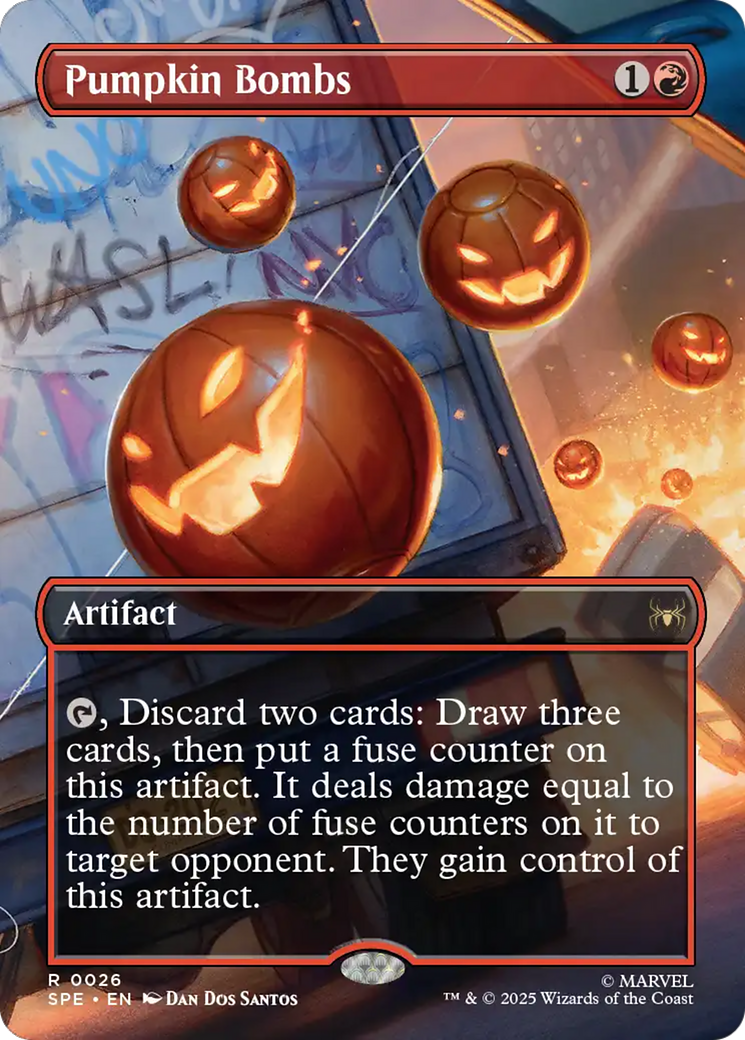Pumpkin Bombs (Borderless) [Marvel's Spider-Man: Eternal-Legal] | Enigma On Main