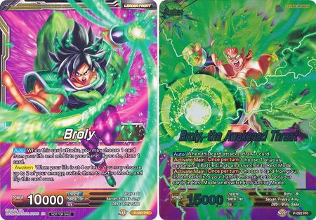 Broly // Broly, the Awakened Threat (Broly Pack Vol. 1) (P-092) [Promotion Cards] | Enigma On Main