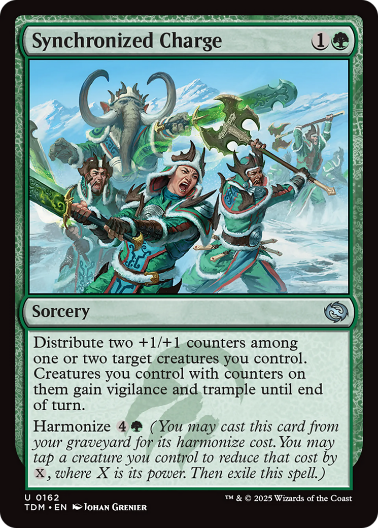 Synchronized Charge [Tarkir: Dragonstorm] | Enigma On Main