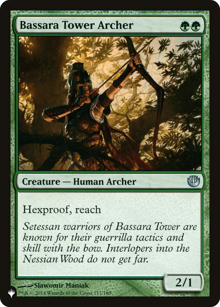 Bassara Tower Archer [The List Reprints] | Enigma On Main