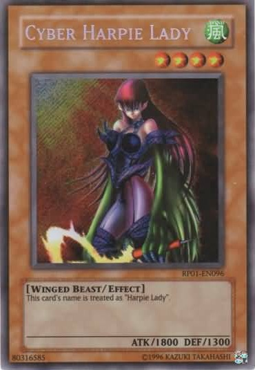 Cyber Harpie Lady [RP01-EN096] Secret Rare | Enigma On Main