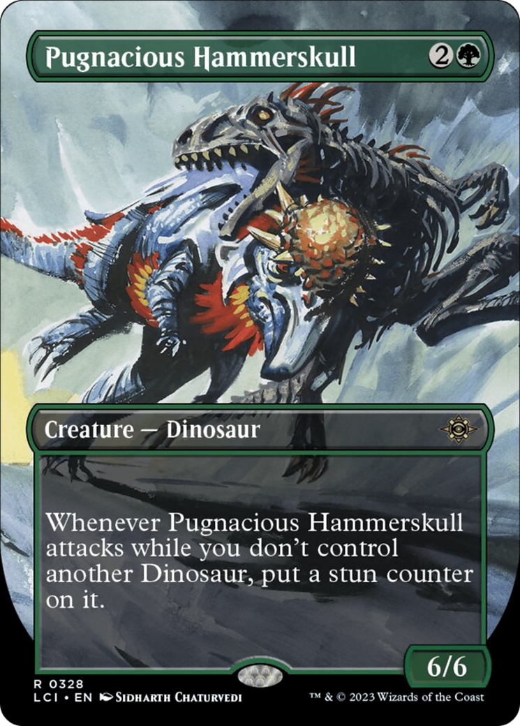 Pugnacious Hammerskull (Borderless) [The Lost Caverns of Ixalan] | Enigma On Main