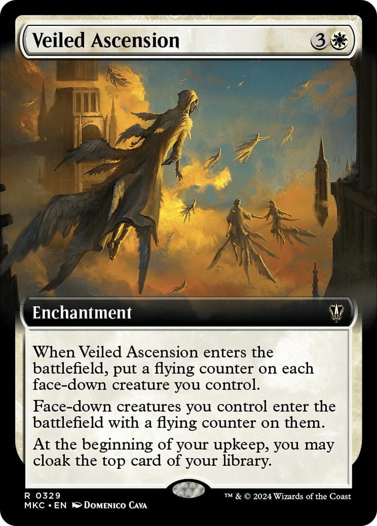 Veiled Ascension (Extended Art) [Murders at Karlov Manor Commander] | Enigma On Main