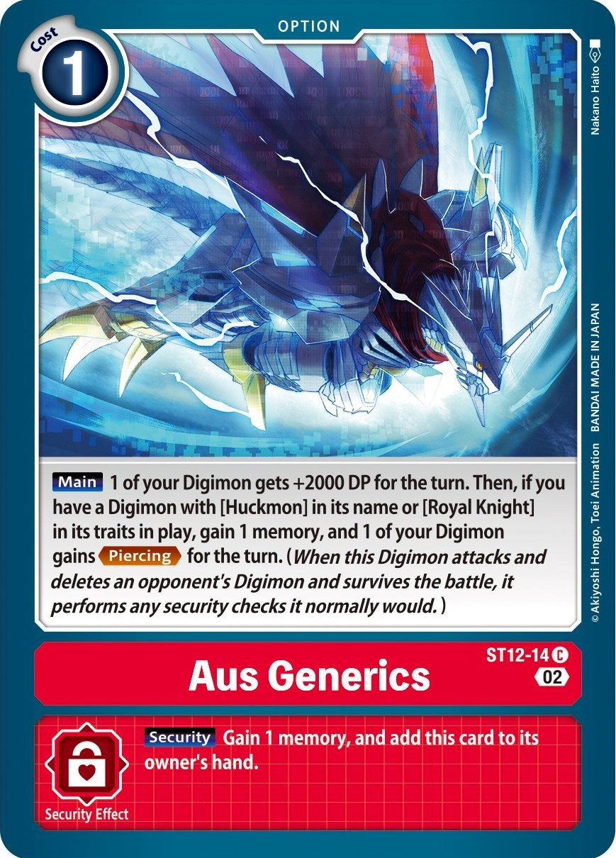 Aus Generics [ST12-14] [Starter Deck: Jesmon] | Enigma On Main