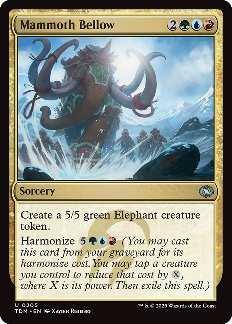 Mammoth Bellow [Tarkir: Dragonstorm] | Enigma On Main
