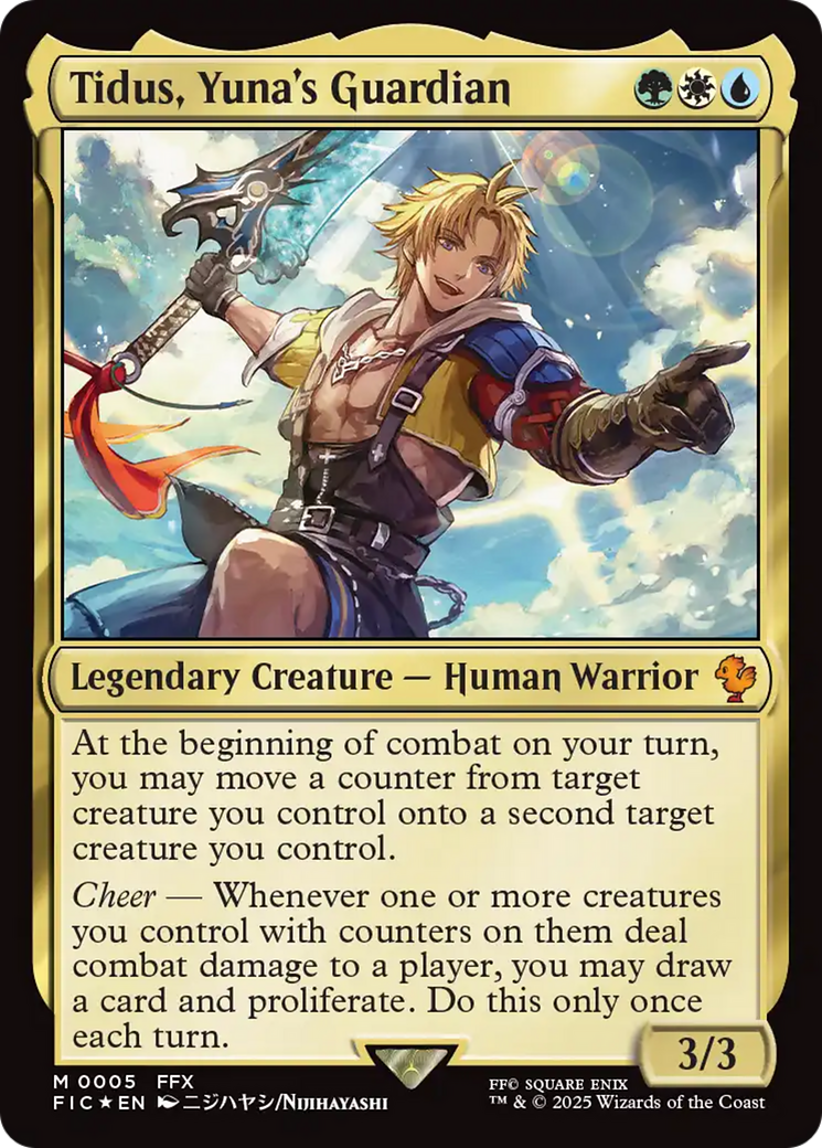 Tidus, Yuna's Guardian [FINAL FANTASY Commander] | Enigma On Main