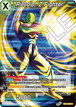 Piccolo, Z Fighter (BT17-085) [Ultimate Squad] | Enigma On Main