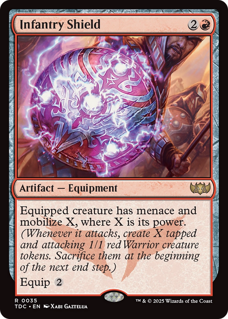 Infantry Shield [Tarkir: Dragonstorm Commander] | Enigma On Main