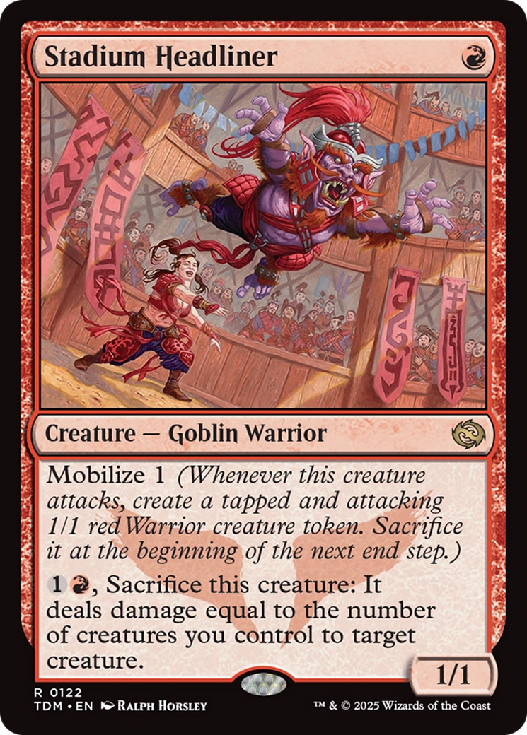 Stadium Headliner [Tarkir: Dragonstorm] | Enigma On Main