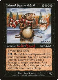 Infernal Spawn of Evil (Oversized) [Oversize Cards] | Enigma On Main