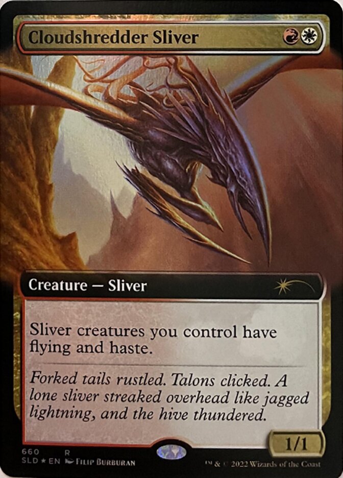 Cloudshredder Sliver (Extended Art) [Secret Lair Drop Promos] | Enigma On Main