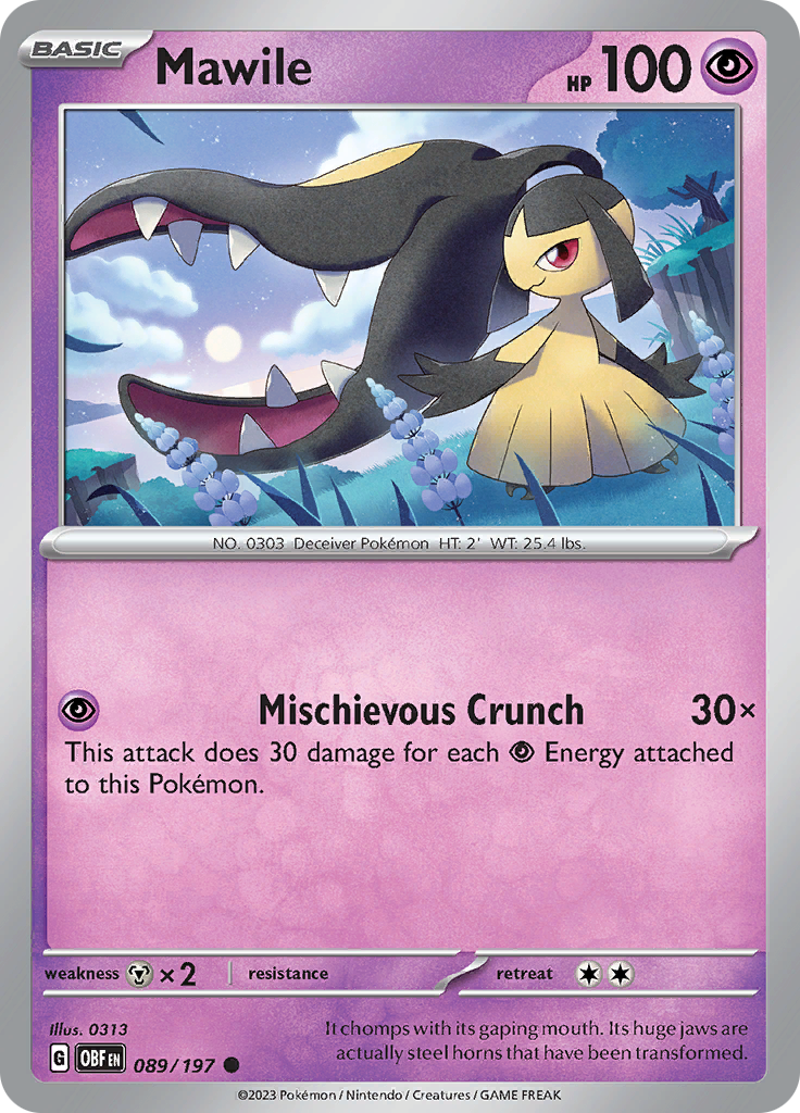 Mawile (089/197) [Scarlet & Violet: Obsidian Flames] | Enigma On Main