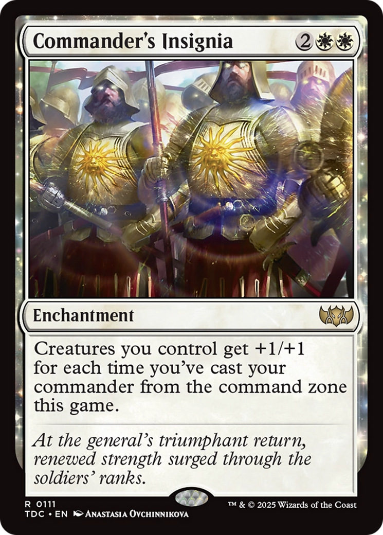 Commander's Insignia [Tarkir: Dragonstorm Commander] | Enigma On Main