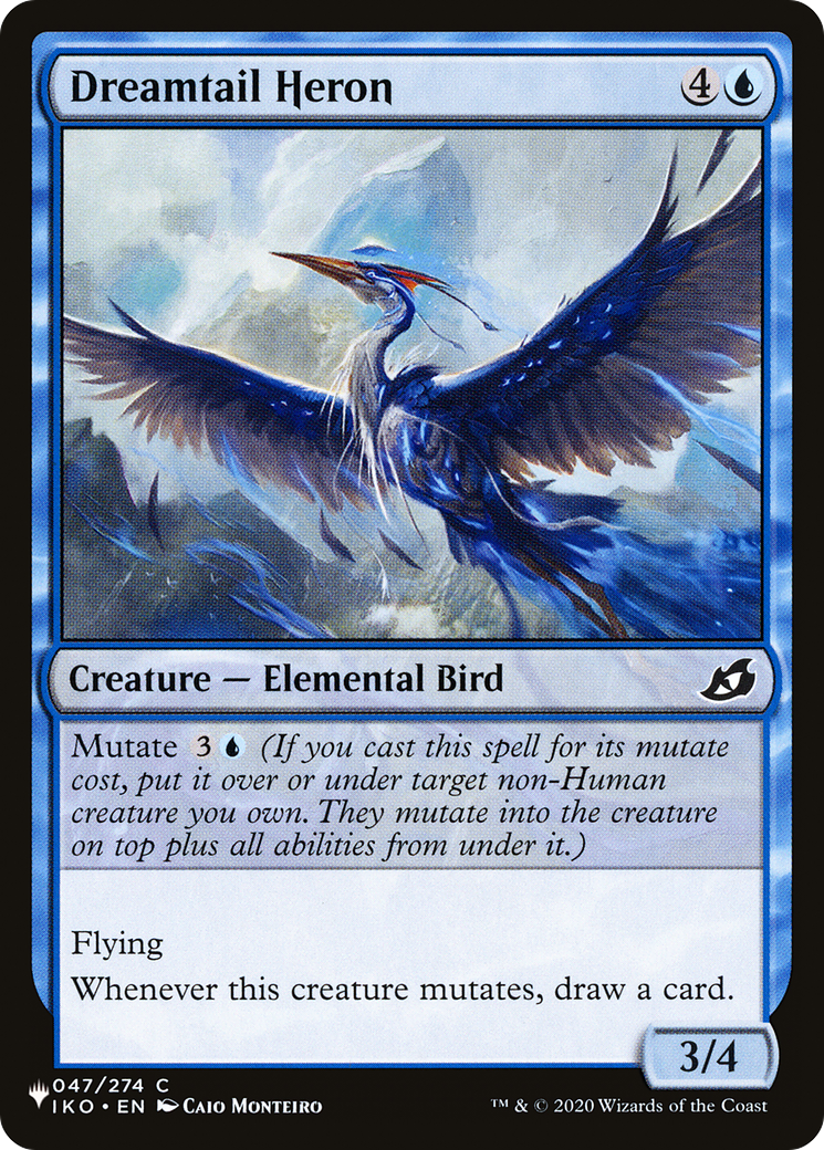 Dreamtail Heron [The List] | Enigma On Main