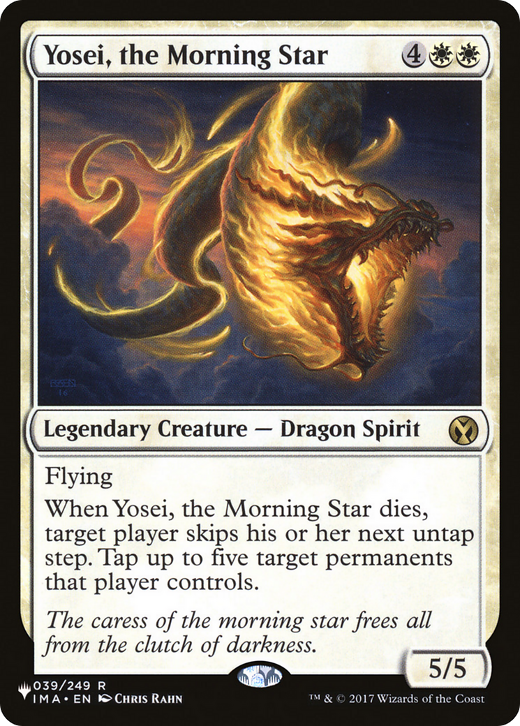 Yosei, the Morning Star [The List Reprints] | Enigma On Main