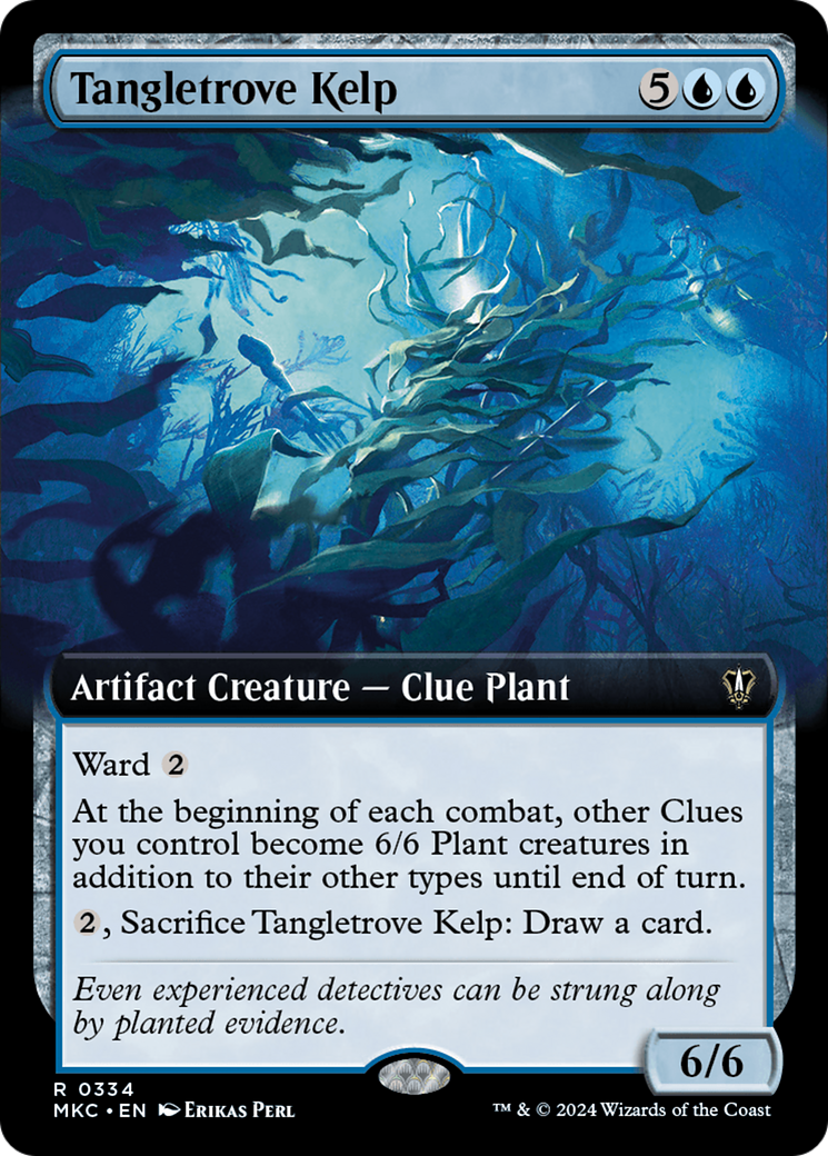 Tangletrove Kelp (Extended Art) [Murders at Karlov Manor Commander] | Enigma On Main