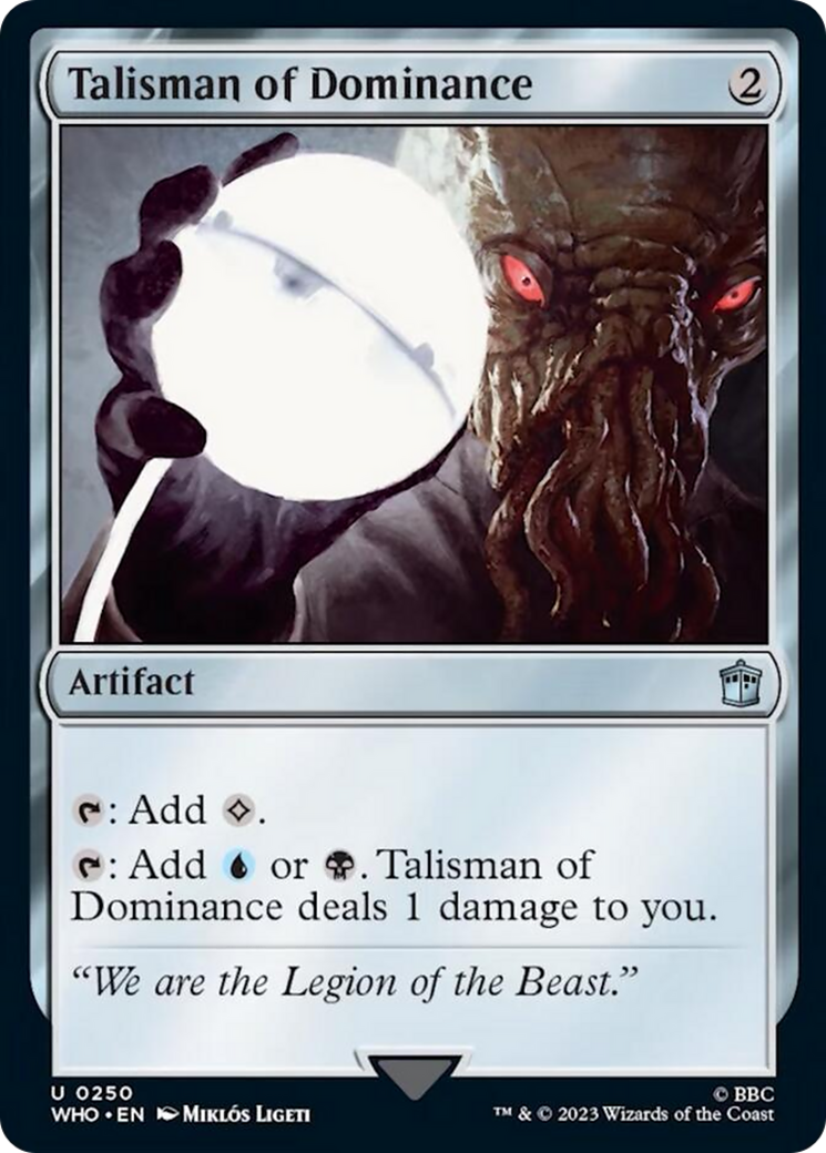 Talisman of Dominance [Doctor Who] | Enigma On Main