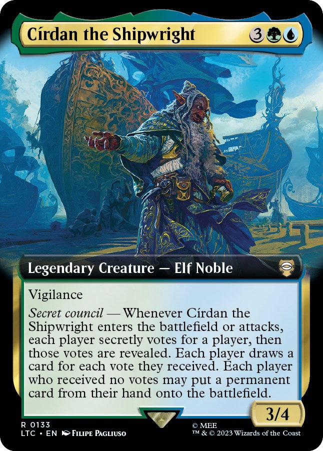 Cirdan the Shipwright (Extended Art) [The Lord of the Rings: Tales of Middle-Earth Commander] | Enigma On Main