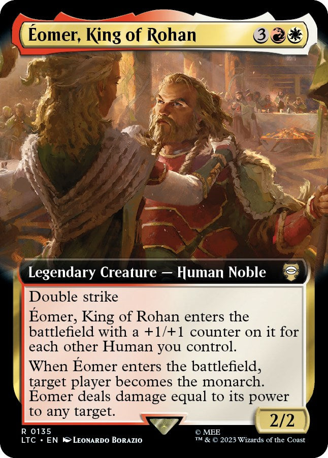 Eomer, King of Rohan (Extended Art) [The Lord of the Rings: Tales of Middle-Earth Commander] | Enigma On Main